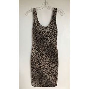 Alice & Olivia Leopard Print Dress Size XS
